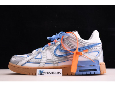 OW x Nike Air Rubber Dunk “University Blue ”CU6015-700