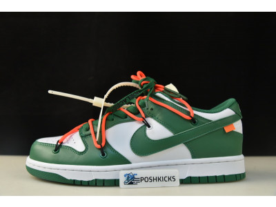 OW X DUNK LOW "PINE GREEN" CT0856-100