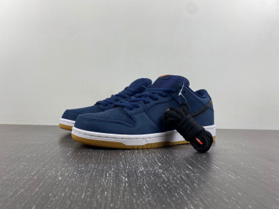 Nike SB Dunk Low Pro ISO ''Navy Gum'' - CW7463-401
