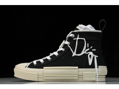 D B23 HIGH-TOP SNEAKERS