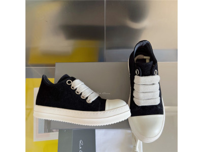 RICK 0WENS SNEAKERS (MADE OF CLOTH)