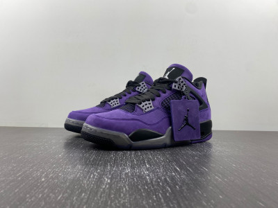 AIR JORDAN 4 RETRO TRAVIS SCOTT PURPLE AJ4-766302