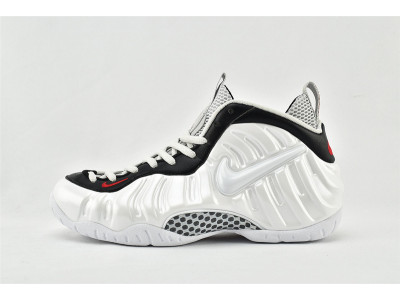 nike air foamposite pro ''Ch*0me white'' 624041-103