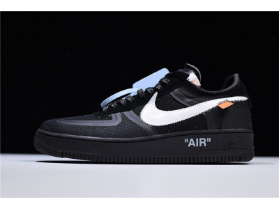 OW Nike Air Force 1 Low Black AO4606-001