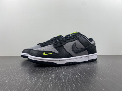 Nike Dunk Low "Black/Grey/Neon Green" FQ2205-001