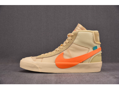 OW X NIKE BLAZER MID ALL HALLOWS EVE AA3832-700