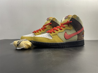 COLOR SKATES X Nike SB DUNK HIGH KEBAB AND DESTROY CZ2205-700
