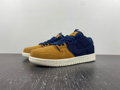 Nike SB Dunk Low "Midnight Navy/Ochre" DX6775-400