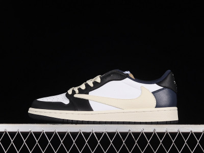 TRAVIS SCOTT X AIR JORDAN 1 LOW DARK BLUE/WHITE/BLACK CQ4277-999