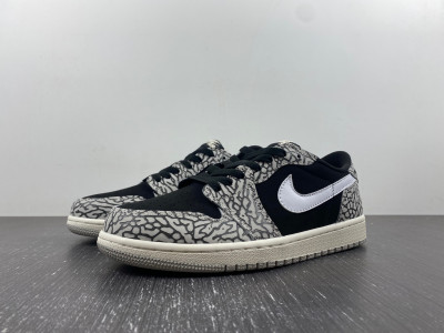 Jordan 1 Retro Low OG Black Cement - CZ0790-001