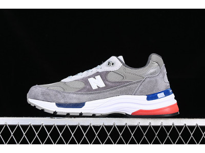 New Balance 992 Grey Blue Red Men''s - M992AG