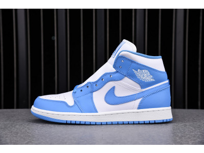 Air Jordan 1 Mid UNC AJ1 554724-106